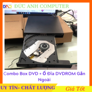 Box DVD + ổ đĩa DVDROM gắn ngoài giao tiếp USB 20 - ổ đĩa di động tiện dụng