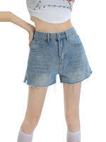 2023 กางเกงขาสั้นผ้ายีนส์ผู้หญิงแบบใหม่ฤดูร้อน JEANS SHORTS WOMEN