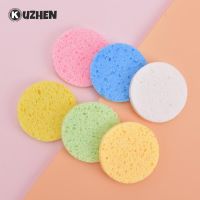 【FCL】✟ 10Pcs Soft Facial Puff Sponge Cleaning Compression Cleanser Spa Exfoliating Face