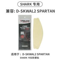 ♚๑☃ Suitable for SHARK shark D-SKWAL2 helmet SPARTAN universal buckle-type color-changing anti-fog stickers sub-factory modification