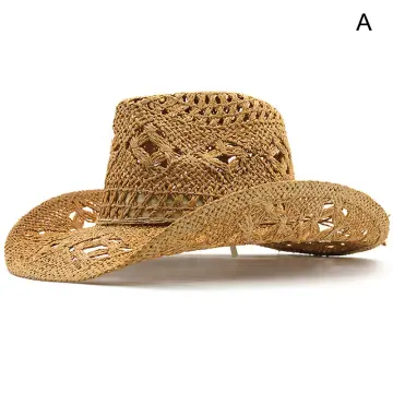 New Breathable Straw Small Top Hat Mens Korean Version Summer Travel  Sunscreen Sunshade Beach Hat British Retro Jazz Hat, Buy , Save
