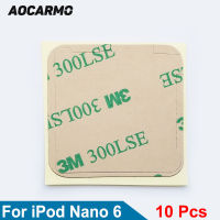 Aocarmo 10ชิ้นล็อตจอแสดงผล LCD สติกเกอร์กาวสำหรับ IPod Nano 6 Gen 6th 300LSE Tape