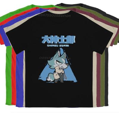 Men SHIROU OGAMI CHIBI T-shirts BNA BRAND NEW ANIMAL Anime Pure Cotton Men Clothing Cool Men T Shirts Camisas Tees Present