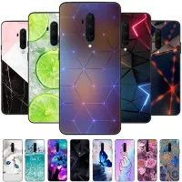 For Oneplus 7 Pro Case Soft Black Silicone Bumper Butterfly Phone Cover for One Plus 7T Pro 7 T Cases Fundas Coque oneplus7T Phone Cases