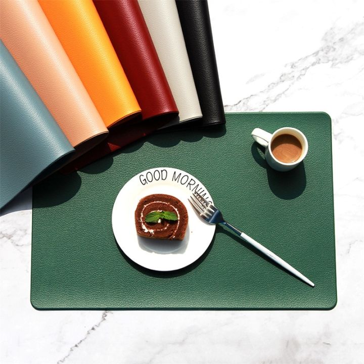 nordic-household-leather-placemat-hotel-restaurant-western-place-mat-rectangular-waterproof-oil-proof-placemat