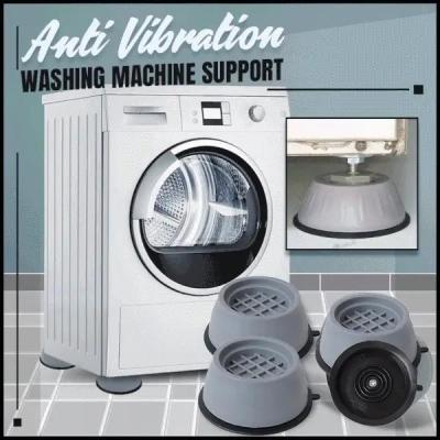 4Pcs Anti Vibration Feet Pad Rubber Mat Slipstop Silent Universal Washing Machine Refrigerator Furniture Raiser Dampers Stand