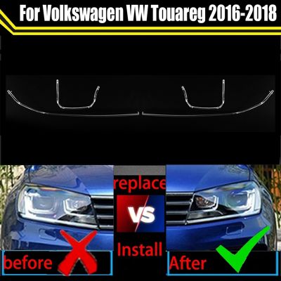 For VW Touareg 16-18 LED DRL Headlight Light Guide Plate Daytime Running Light Tube Car Daytime Running Light Bar