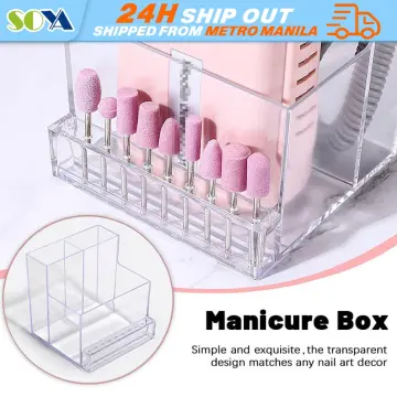 Nail UV Gel Polish Storage Box Manicure Extension Varnishes Holder