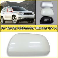 ฝาปิดกระจกมองหลังรถยนต์สำหรับ Toyota Highlander 4RUNNER Kluger 2009 2010 2011 2012 2013ประตู2014บานกระจกที่อยู่อาศัย