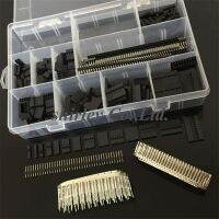 Free shiiping 1450Pcs/Set 2.54mm Dupont Connector Kit PCB Headers Male Female Pins Electronics