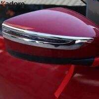 For Nissan Leaf 2017 2018 2019 Chrome Car Door Mirror Trims Strip Rearview Mirrors Decoration Trim Cover Exterior Accessories