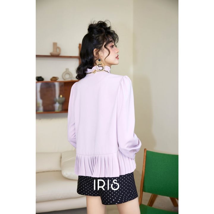 สินค้าลิขสิทธิ์แท้-iris-boutique-is2371153-conch-shell-shirt-เสื้อผ้าผู้หญิง-เสื้อเชิ้ต