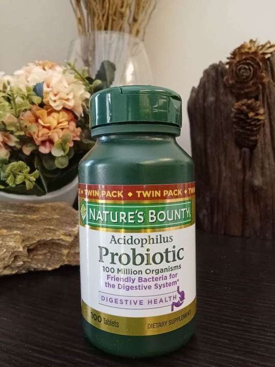 NATURES BOUNTY ACIDOPHILUS PROBIOTIC Lazada PH