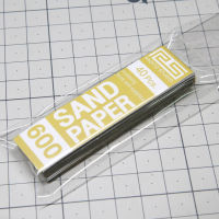 RADITZ RS SANDPAPER #600 กระดาษทรายขัดแห้ง ทรายขาว ความละเอียด 600