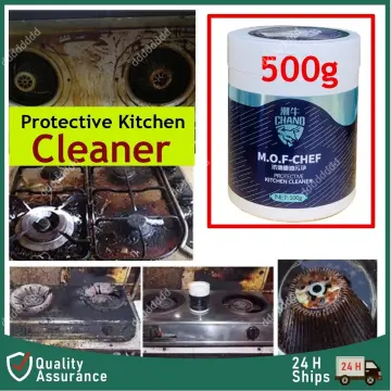 2023 New Mof Chef Cleaner Powder - 500g Heavy Oil Stain Powder