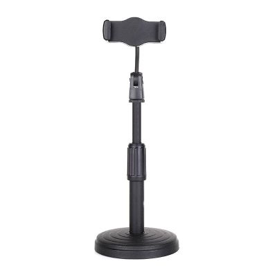 ”【；【-= Mobile Phone Holder Stand 360 Rotate For Desktop Time Live Streaming High Angle  Video For