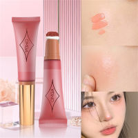 OMGA Velve Matte บลัชออนสีส้มพีชเม็ดสีที่ติดทนนานแก้มธรรมชาติครีมทำให้สีอ่อนบลัชแต่งหน้า