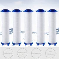 5 pcs shower head filter 80x33mm Cotton Filters Negative Ions Pressurized Handheld Showering Cleaning