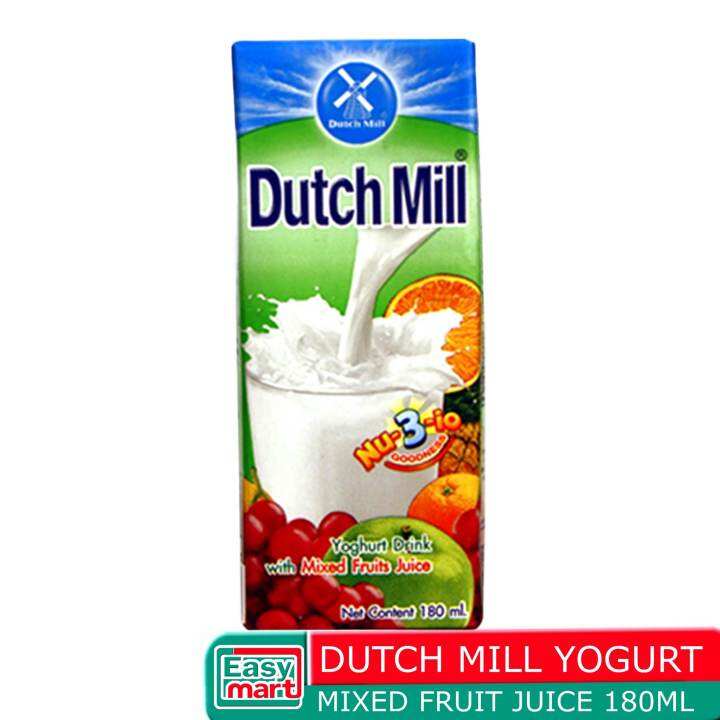 Easy.Mart Dutch Mill Yogurt With Mixed Fruit Juice 180ml A unique Blend