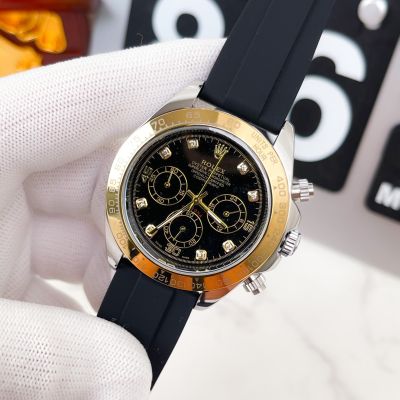 (พร้อมสต็อก) Original Men S Full ฟังก์ชั่นนาฬิกาควอตซ์2022คุณภาพสูงสายยางชายนาฬิกาข้อมือ2022นาฬิกาสำหรับผู้ชาย