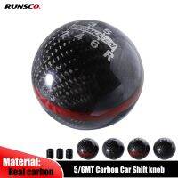 【hot】✸✤ↂ  Racing Carbon Knob Shift Car Gears 5MT/6MT Thread Size M10x1.5/M8x1.25/M10x1.25 for