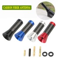 【CC】 3.5CM Car Carbon Short Antenna Roof Radio Fm Cooper Automobiles