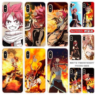 ○ Soft Silicone Case For Xiaomi Redmi Note 11 10 9 8 7 Pro Max 10s 9s 8t 4G 5Gr Anime Manga Fairy Tail Fundas