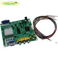 อาร์เคด Jamma ตัวแปลงวิดีโอ Cga/ega/yuv/ Rgb ไปเป็น Vga เกมส์ตู้ Gbs-8200จอแอลซีดี Jamma