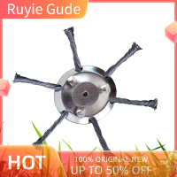 Ruyie 1PC 6นิ้วเหล็กตัดหญ้า Trimmer หัว3หรือ6-CUTTER แปรงตัดลวดใบวัชพืช