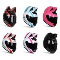 HNJ หมวกกันน็อคหมวกกันน็อค Casco Moto Off-Road ถอดหูแมวสี่ฤดูระบายอากาศหมวกกันน็อคหมวกกันน็อกรถจักรยานยนต์วิบากผู้ชายผู้หญิง