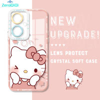 เคสโทรศัพท์ ZeroQiQi Vivo Y27การ์ตูนกันกระแทกของแท้,ปลอกอ่อนเคสโทรศัพท์คริสตัลกันตกเคสมือถือใสสำหรับคลุมทั้งหมด