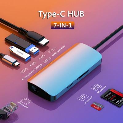 USB C HUB Type C To Multi USB 3.0 HUB HDMI Adapter Dock For Pro Mate 30 USB-C 3.1 Splitter Port Type C HUB