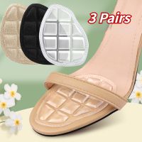 3Pairs Shoe Pads Forefoot Cushion Silicone Gel Massage Non Slip High Heels Insole Pain Relief Metatarsal Ball Foot Support Soles