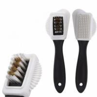 3 Side Cleaning Shoe Brush Plastic S Shape Shoe Cleaner For Suede Snow Boot Shoes Household Cleaning Tools &amp; Accessories Shoes Accessories