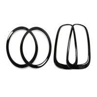 Car Eyebrow Headlight Taillight Frame Rear Lamp Ring Cover Case Loop Stickers for Mini Cooper One S JCW F54 Clubman