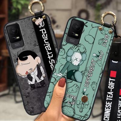 Soft Anti-dust Phone Case For TCL Ion X Lanyard TPU Soft Case Phone Holder Anti-knock New Arrival Wrist Strap Durable
