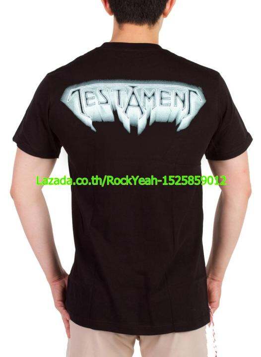 เสื้อวง-testament-เสื้อยืด-วงดนตรี-เทสตาเมนท์-ไซส์ยุโรป-rcm1556