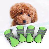 Botas Para Cachorro De Estimação,Sapatos Super Resistentes À Água Para Cães Grandes E Pequenos,Calçados Para Caminhadas,Lador,Verão,Outono