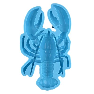 Lobster อีพ็อกซี่เรซิ่นแม่พิมพ์,สัตว์ซิลิโคนเรซิ่นแม่พิมพ์กุ้งก้ามกรามอีพ็อกซี่หล่อแม่พิมพ์สำหรับ DIY แขวนผนัง,ตกแต่งบ้าน