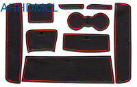 รถ Anti-Dirty Pad ประตู Groove Gate Slot ถ้วย Armrest Storage Pad Anti-Slip Mat สำหรับ Nissan Succe