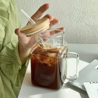 ถ้วยซิลิกอนแก้วน้ำมีหลอดมีถ้วยน้ำสำหรับใช้ในบ้านและออฟฟิศกาแฟ