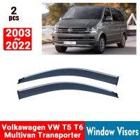 ที่บังแดดหน้าต่างกันน้ำฝนที่บังแสงที่บังฝนสำหรับ Volkswagen VW T6 T5มัลติแวนทรานสปอร์ตเตอร์2003-2022