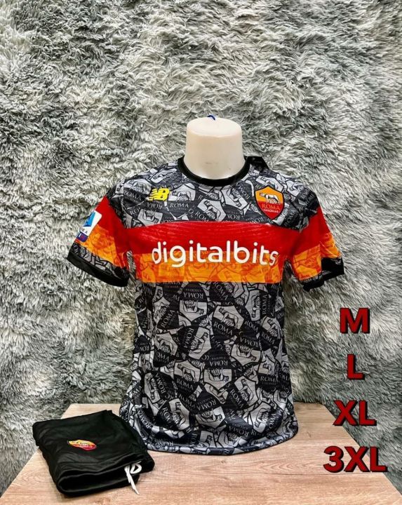 เสื้อโรม่า2022-เสื้อกีฬา-ชุดกีฬาใหม่ล่าสุด-ชุดแข่งขัน-2022-ชุดสโมสรนอกได้-เสื้อ-กางเกง-เสื้อฟุตบอล-เสื้อทีมฟุตบอล-roma