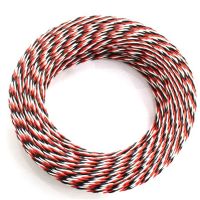 5M 22AWG/26awg 30/60 Core 3 Way Servo 16 Feet Extension Cable JR Futaba Twisted Wire Lead For RC Airplane Accessories Medicine  First Aid Storage