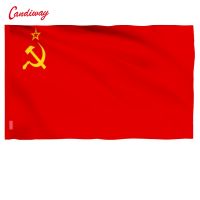 ♕☌✸ 90 x 60 cm CCCP flag Red revolution Union of Soviet Socialist Republics Indoor Outdoor USSR FLAG Russian flag NN001