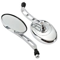 Chrome Motorcycle Rearview Mirrors For Suzuki Intruder Volusia VS VL 700 750 800 1400 1500