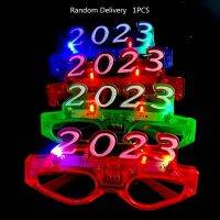 2023 LED Luminous Glasses Colorful Lighted Lenses Neon Visor Grow Bar for Party Halloween Christmas Mask Props Festival