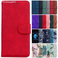 For Samsung Galaxy A14 5G Case Solid Color Printed Leather Flip Phone Case for Samsung A14 A 14 5G Cover with Card Slots Funda