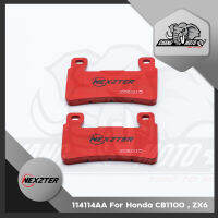 ผ้าเบรค Nexzter เบอร์ 114114AA สำหรับ Honda CB1000 / Zx6