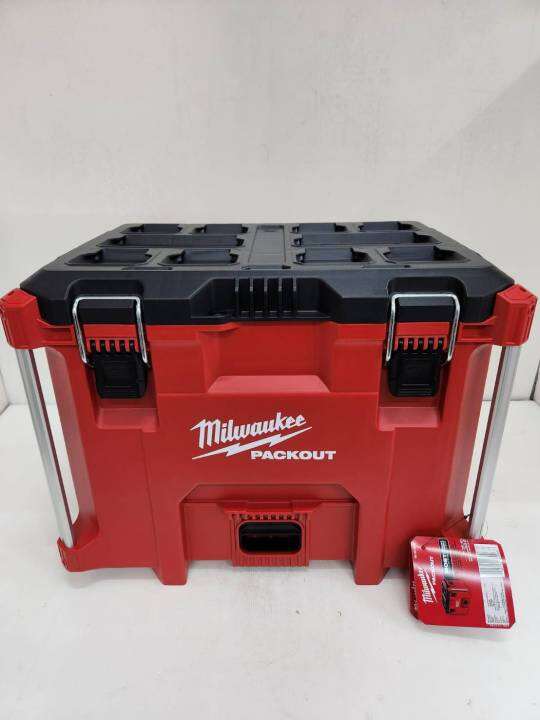 milwaukee-กล่องเครื่องมือ-packout-ขนาด-xl-แข็งแรงทนทาน-กระเหยียบไม่แตก-รุ่น-48-22-8429-รับประกัน-1ปี